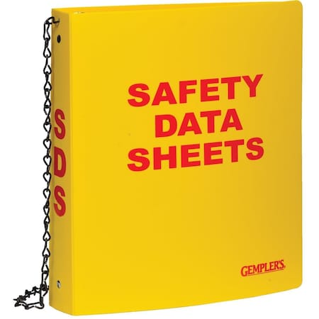 Gemplers Msds Binder, English, 2-1/2 In. Ring Size 2024P IND BAGGED
